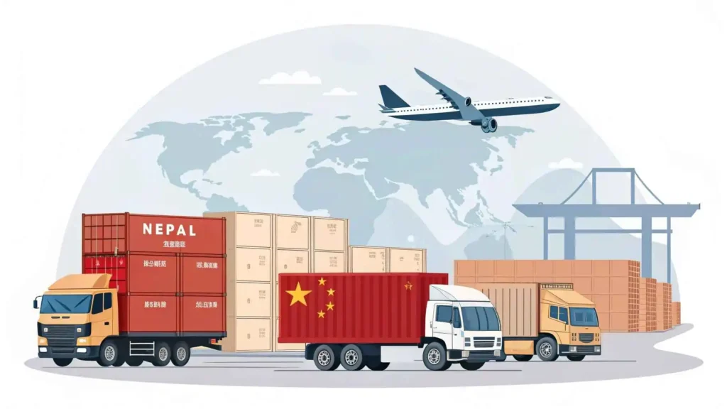 China to nepal shipping cost per kg